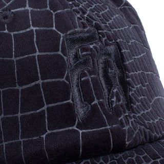 Fucking Awesome Croc Velour 6-Panel Strapback Hat