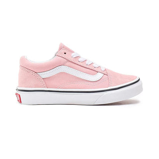 Vans Kids Old Skool Shoes (Powder Pink/True White)