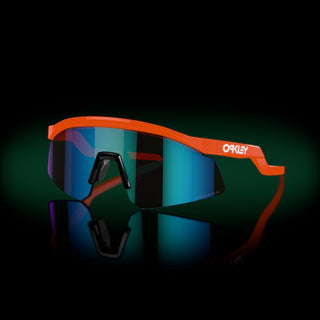 Oakley Hydra Sunglasses Neon Orange W/ Prism Sapphire