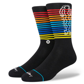 Stance X Keith Haring Wiggles Socks