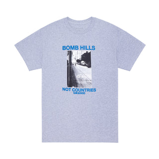 GX1000 Bomb Hills Not Countries T-Shirt (Grey)