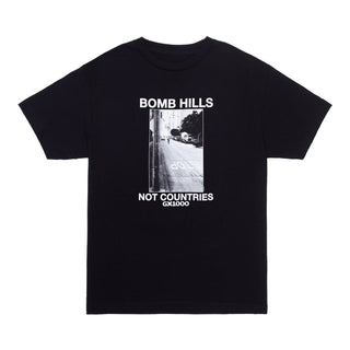GX1000 Bomb Hills Not Countries T-Shirt (Black)