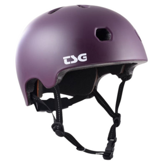 TSG Meta Helmet Satin Eggplant