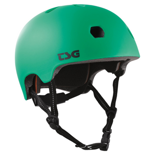 TSG Meta Helmet Satin Golf Green