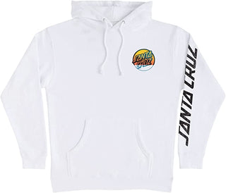 Santa Cruz Screaming Hand Divide Hoodie (white)