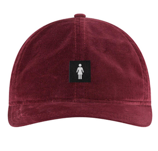 Girl OG Patch Snapback Hat (Maroon)