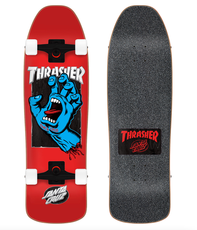 Santa Cruz X Thrasher Screaming Hand Complete – Shredz Shop