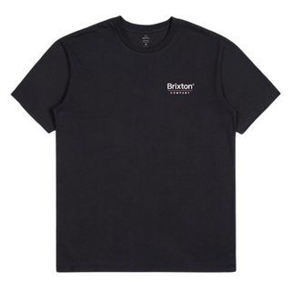 Brixton Palmer Line Shirt (Worn Wash Black)