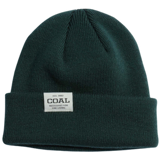 coal beanie uniform low dark green