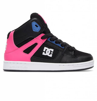 DC Rebound Shoes Black:Pink