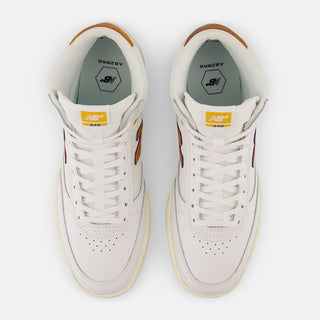 New Balance #440 High Shoes (white/yellow)