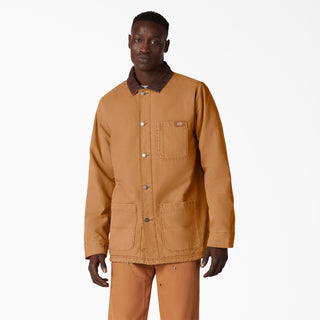 Dickies Duck Canvas Lined Chore Jacket (Brown Duck)