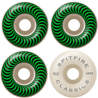 Spitfire Classic Wheels online canada green 52mm 2