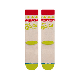 STance Grinch Sweater Socks Online Canada Canvas 3