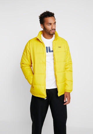 vans layton jacket yellow