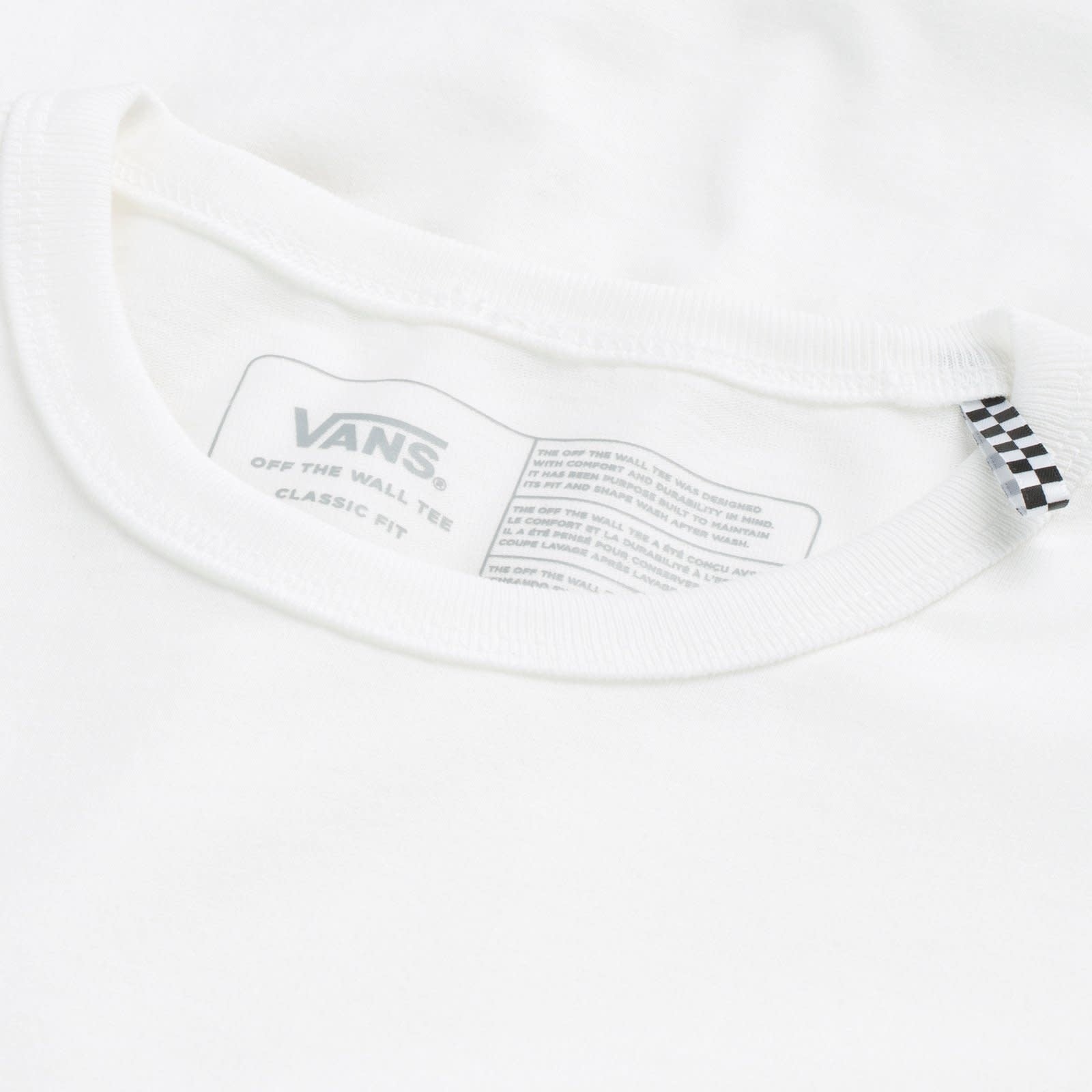 Off T-Shirt L/S Skate Shredz Skate – The Wall Shop Vans (White) Classic